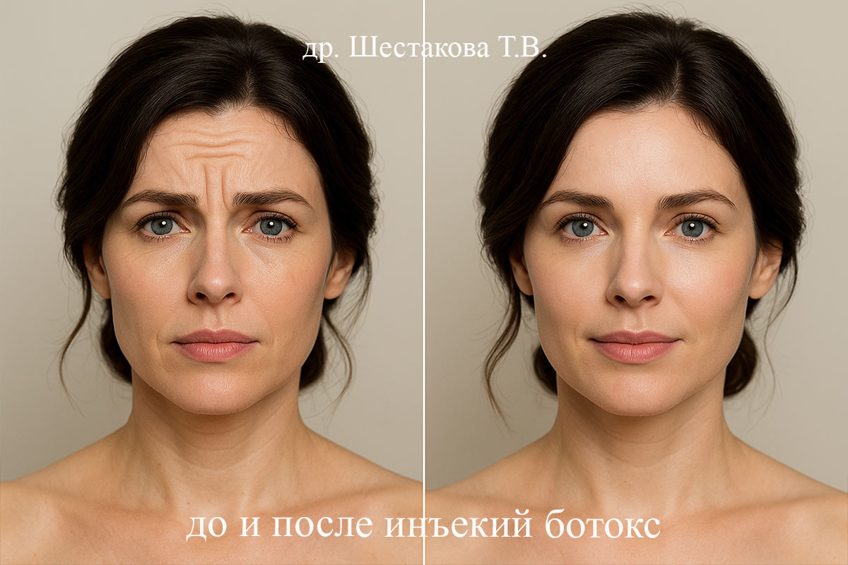 Ботокс бровей