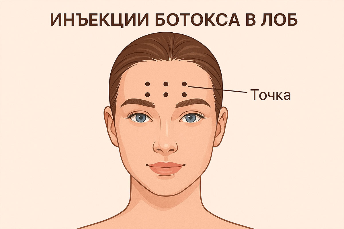 Ботокс в лоб