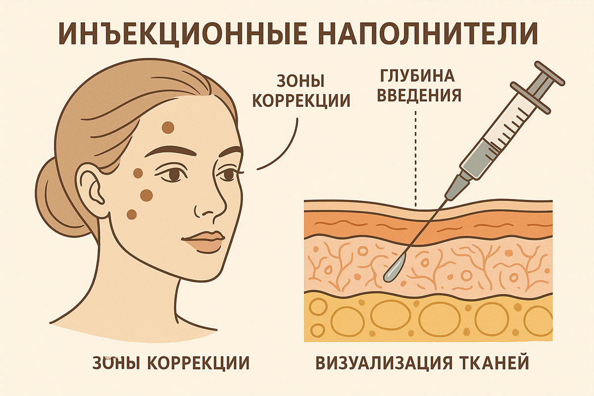 Что такое инъекционные наполнители