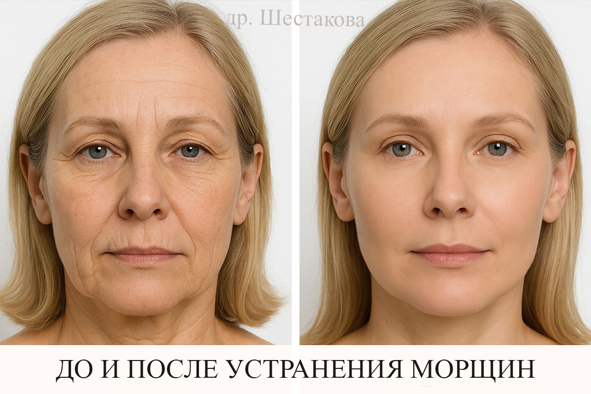 Морщины на коже