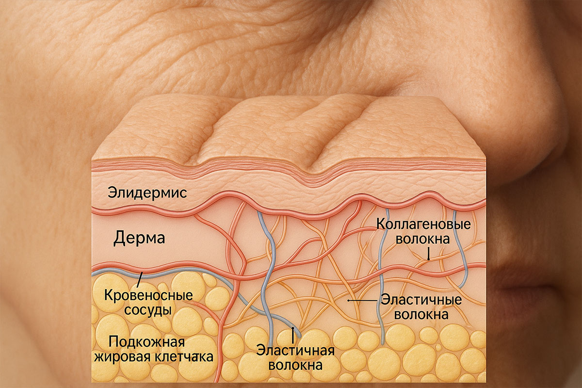 Морщины на коже