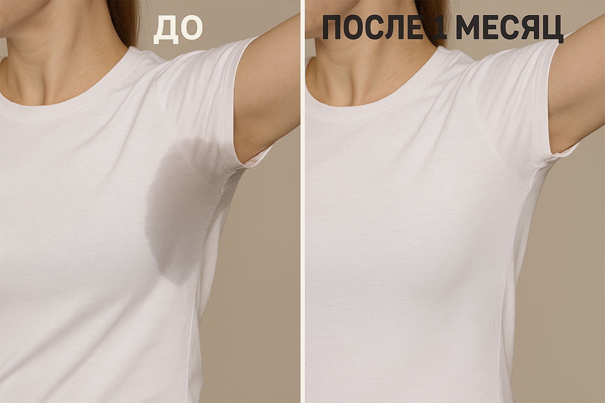 Лечение чрезмерного потоотделения
