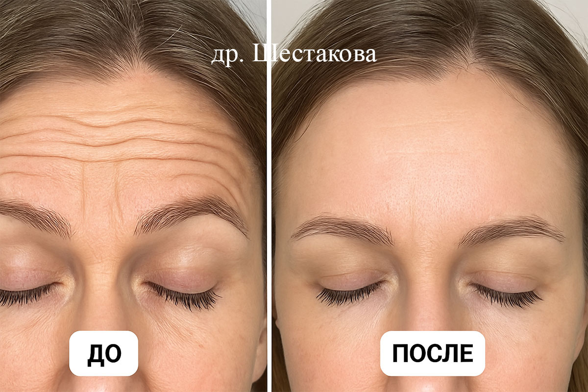 Ботокс или ксеомин для лба