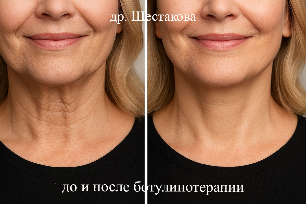 Ботокс в шею