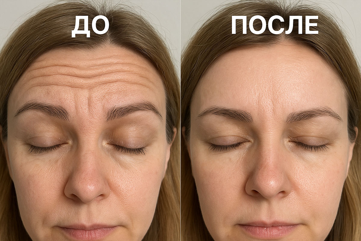 Филлер или ботокс в лоб