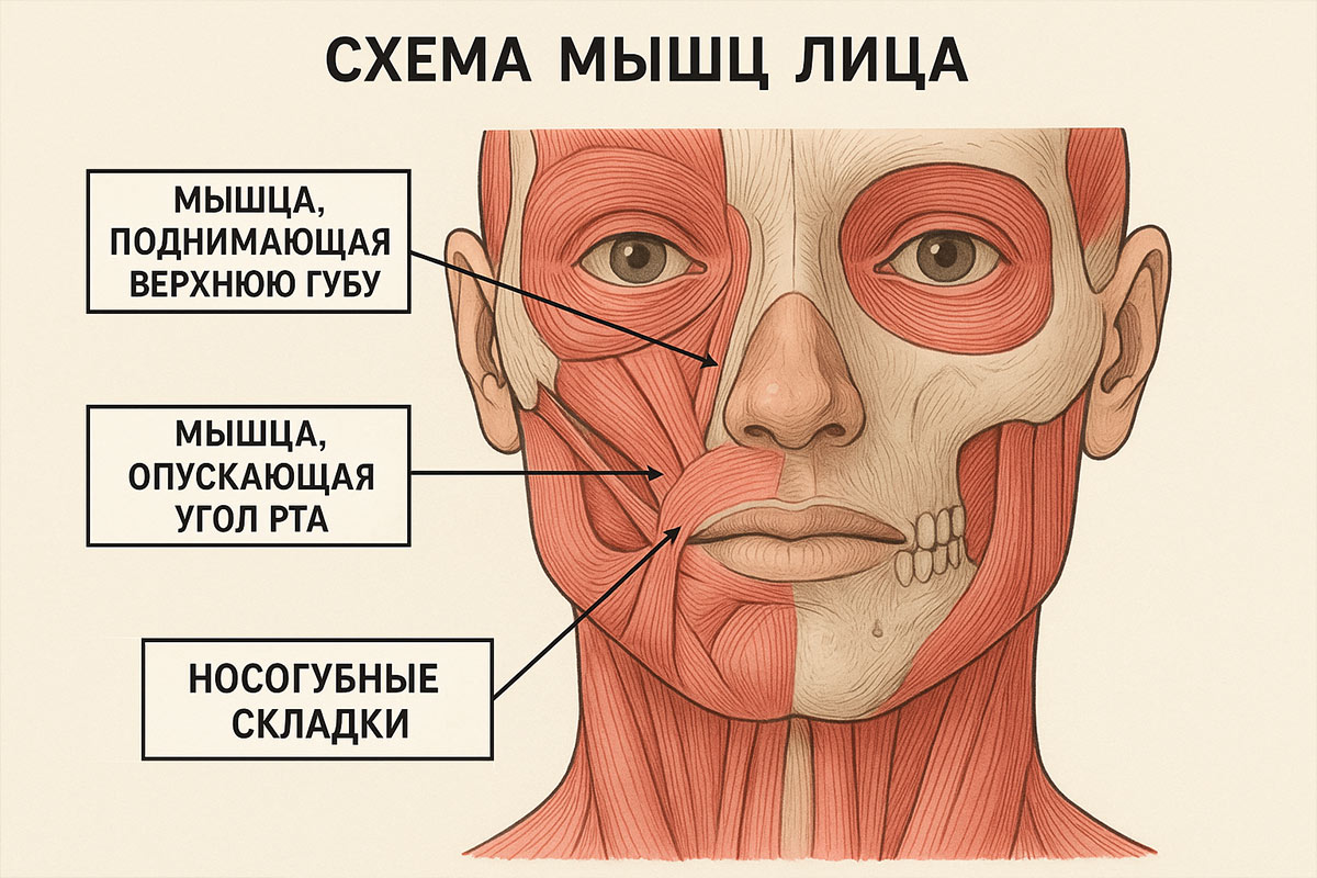 Сколько единиц ботокса нужно на носогубные складки