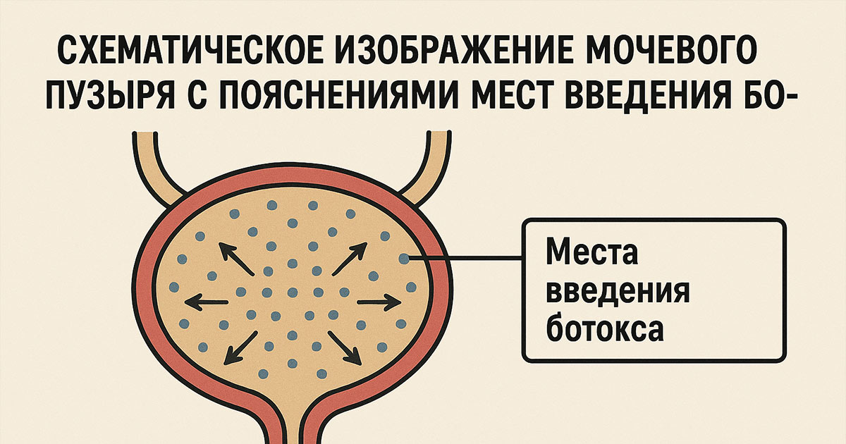 Ботокс в мочевой пузырь
