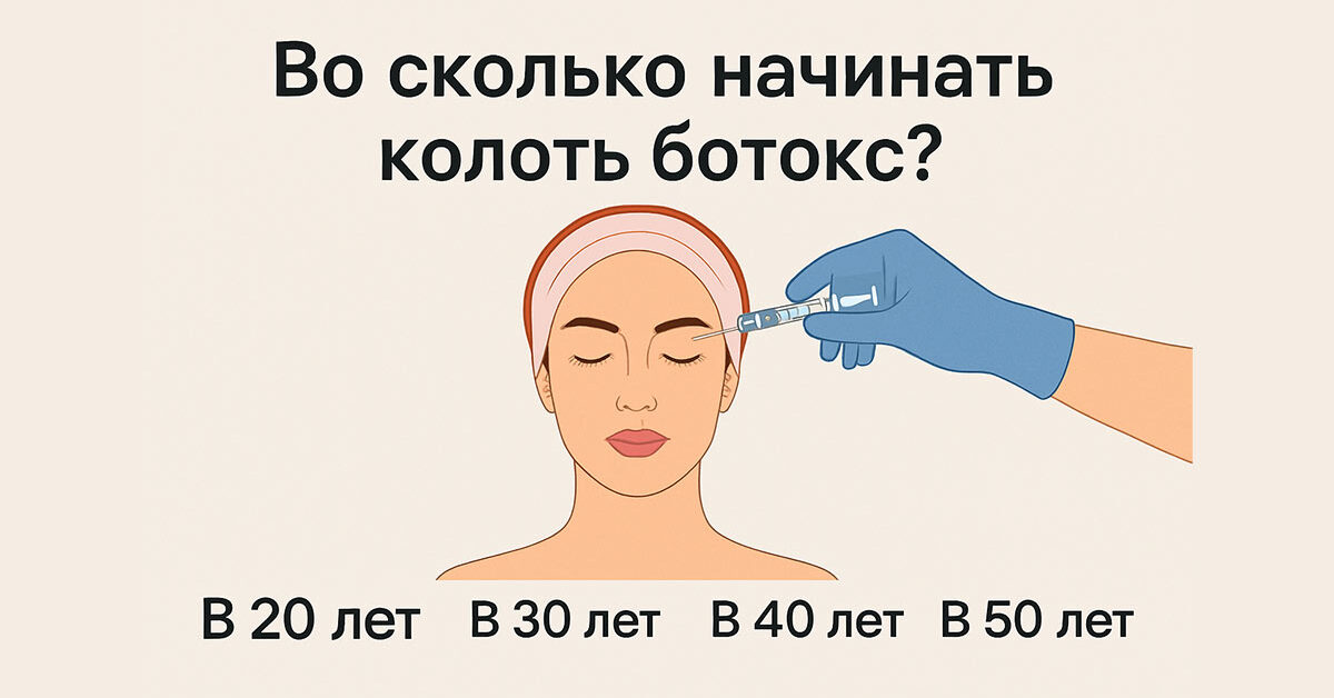 Во сколько начинать колоть ботокс