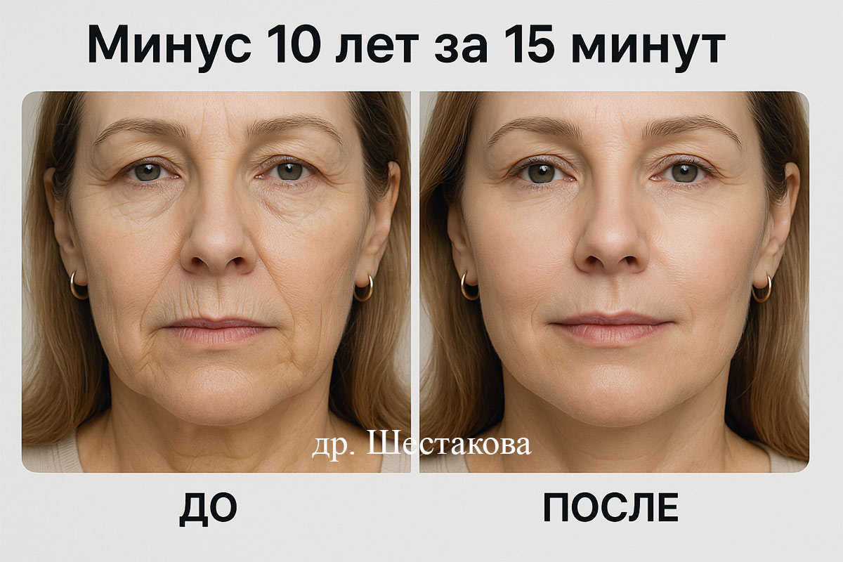 Ботокс кисетные морщины вокруг губ