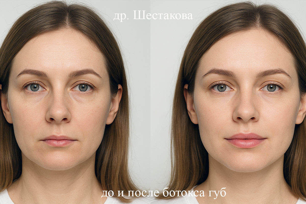 Увеличение губ ботоксом