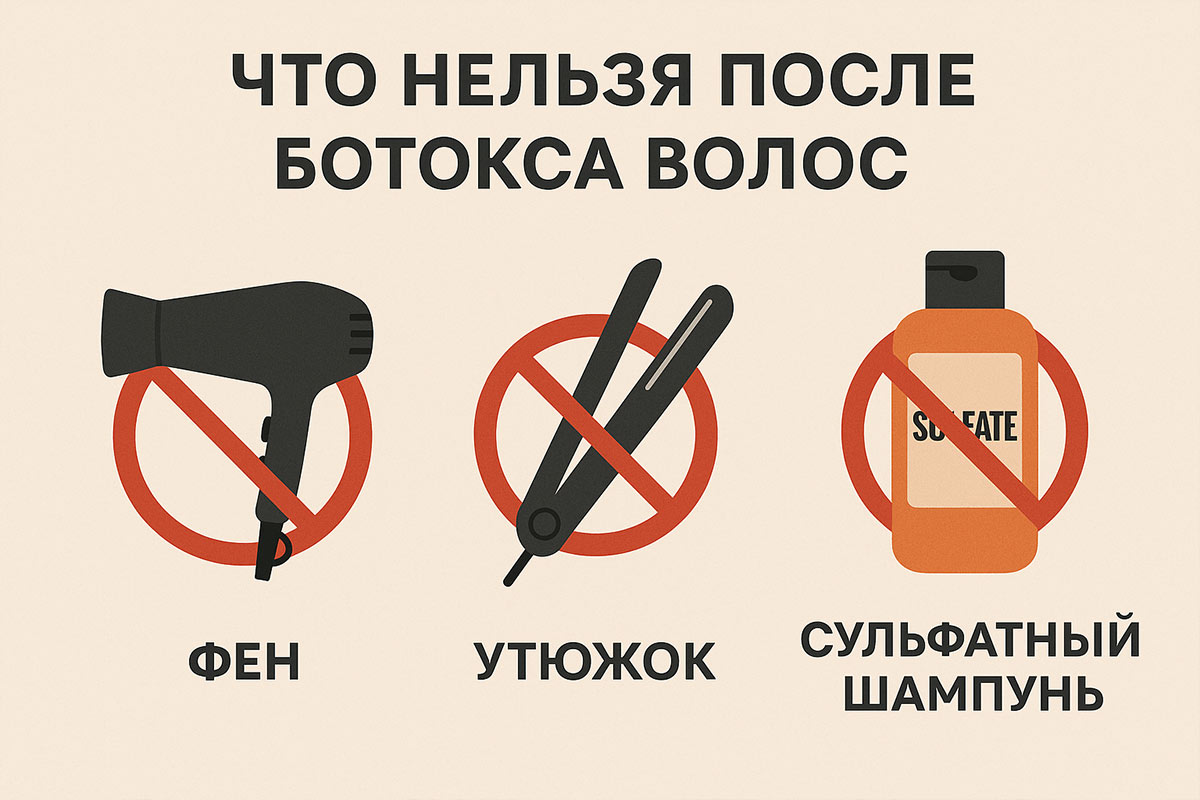 Ботокс волос шампуни после процедуры