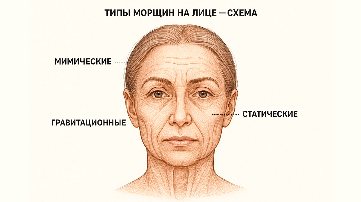 Морщины на коже