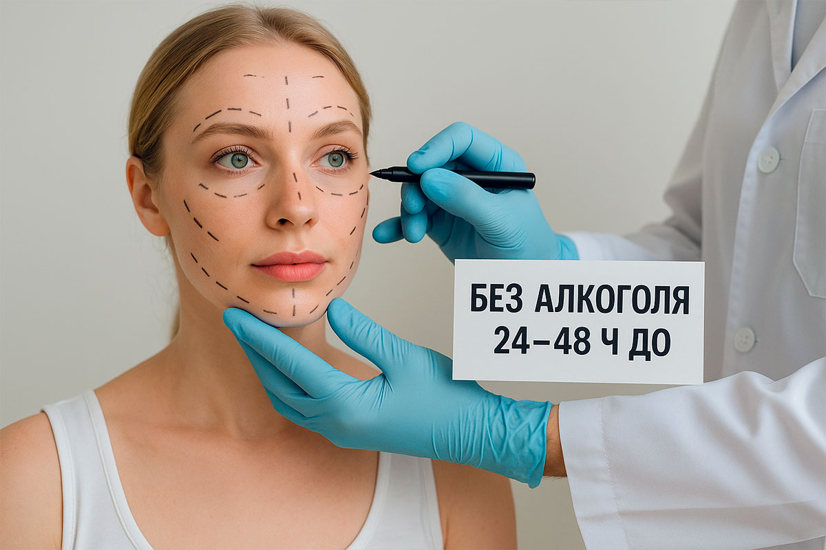 Botox и алкоголь