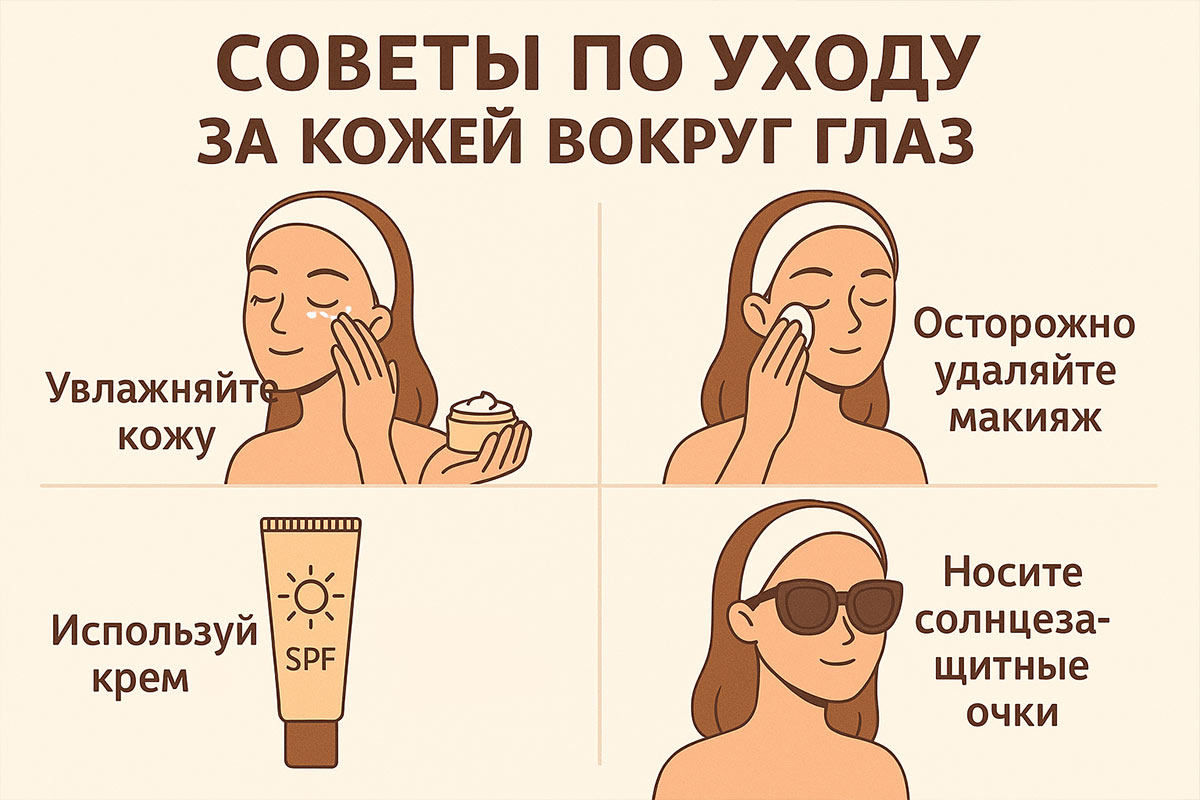 Тёмные круги на глазах