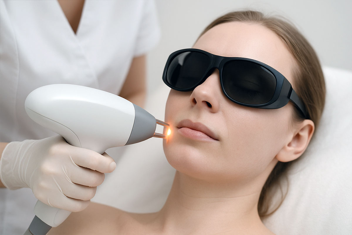 Botox и лазерная терапия кожи