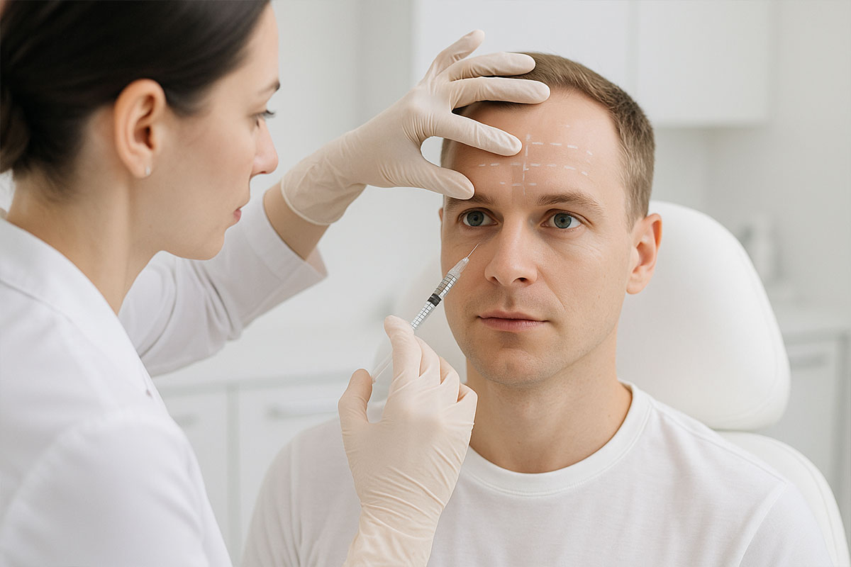 Botox и лазерная терапия кожи
