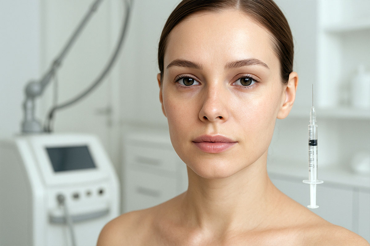 Botox и лазерная терапия кожи