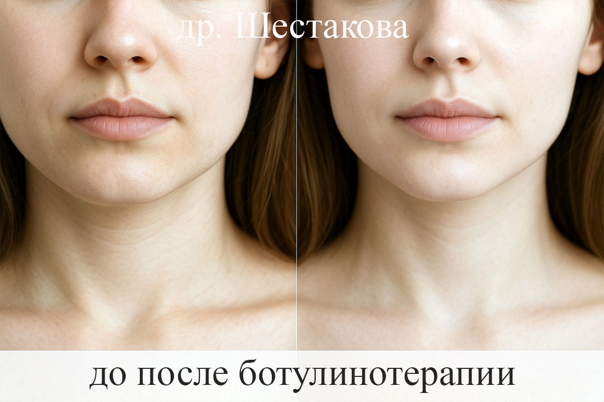 Ботулотоксин жевательные мышцы