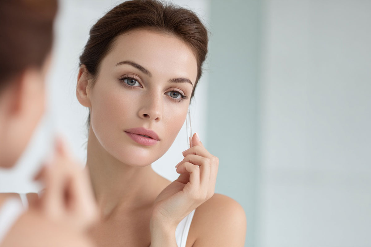 Гладкая кожа после Botox