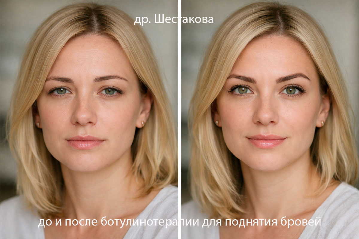 Поднятие бровей
