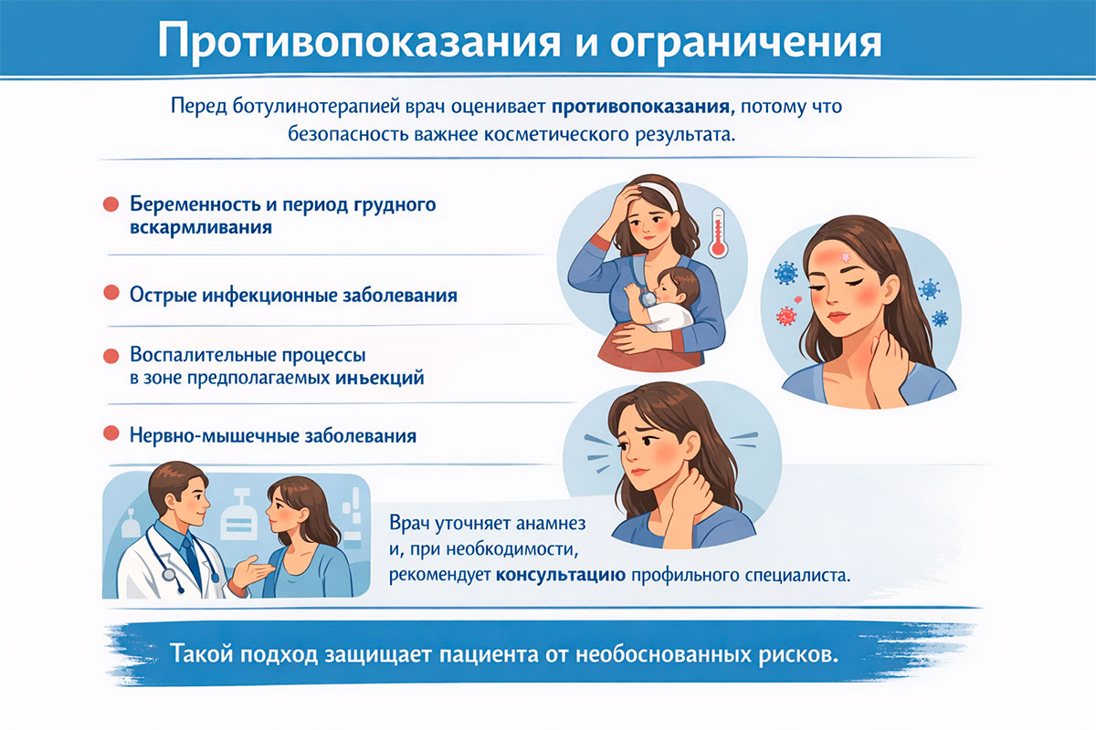 Противопоказания и ограничения
