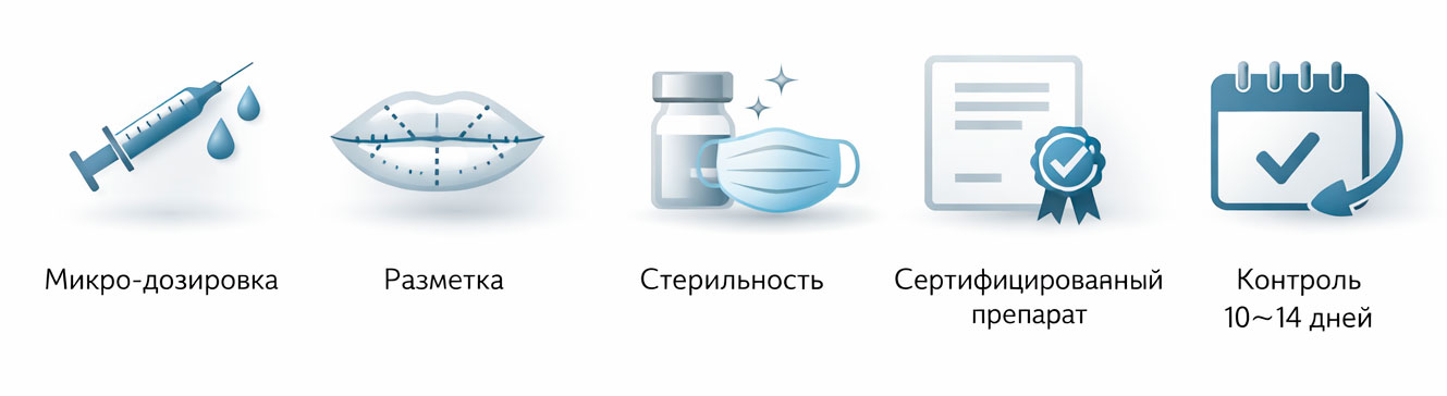 Преимущества клиники доктора Шестаковой для ботулинотерапии губ