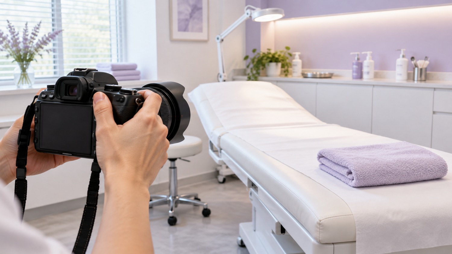 Фотоаппарат для документирования осмотра в медицинском кабинете